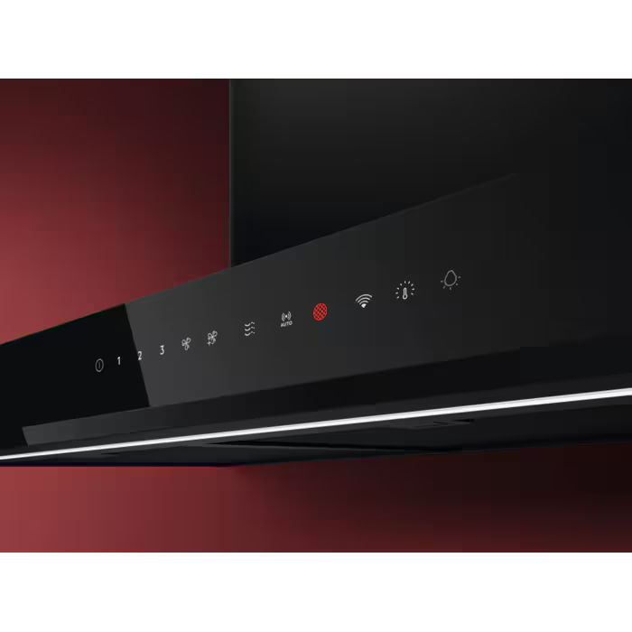 AEG GB87D91CB - Black 90cm Chimney Cooker Hood - A+ Energy Rated
