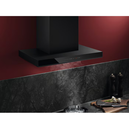 AEG GB87D71CB - Black Chimney Cooker Hood - 70cm - A+ Energy