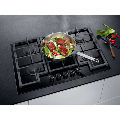 AEG HKB95341NL - Matt Black Gas Hob - 5 Burners