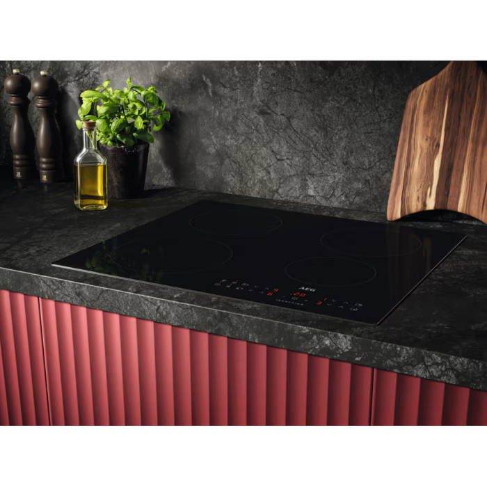 AEG IKX64301CB - Black 4 Zone Induction Hob
