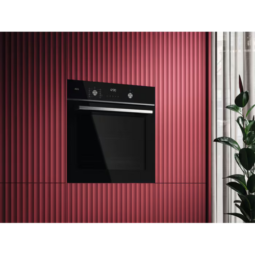 AEG GA5CB501AB - Black Single Oven - Built-in SteamBake - A+ Energy