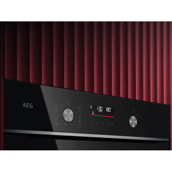 AEG GA5CB501AB - Black Single Oven - Built-in SteamBake - A+ Energy