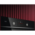 AEG GK6NK401B - Black Built-In Combination Microwave - 44L Capacity