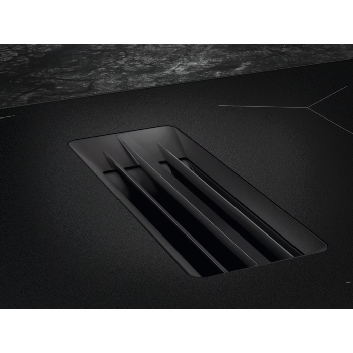 AEG TCH74B01FZ - Black 71cm Venting Hob - A+ Rated