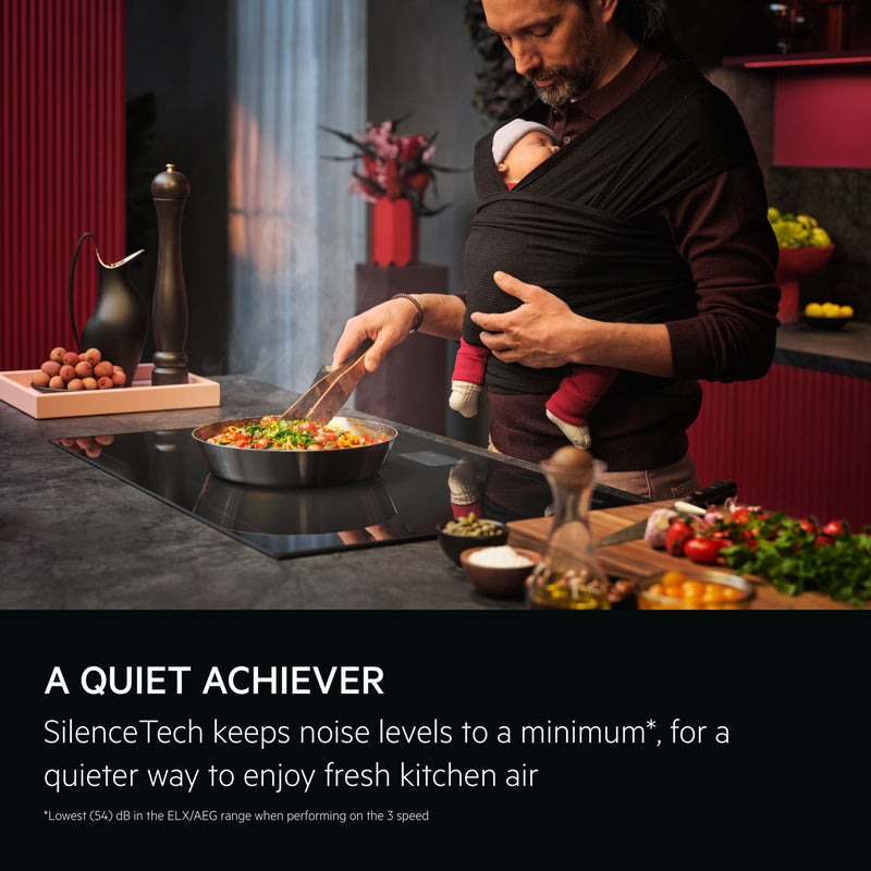 AEG GI87D91CB - Black Island Cooker Hood - A+ Energy Rating