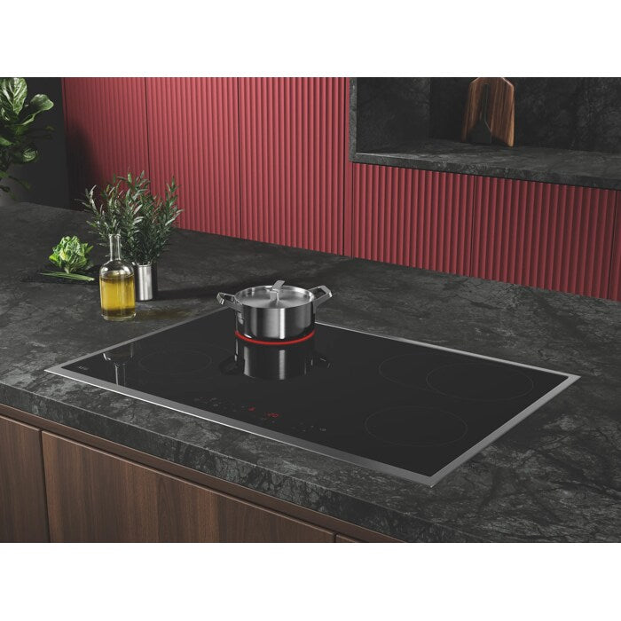 AEG NRN84A06XB - Black Hob - Touch controls with Pause, Minute Minder, Child Lock