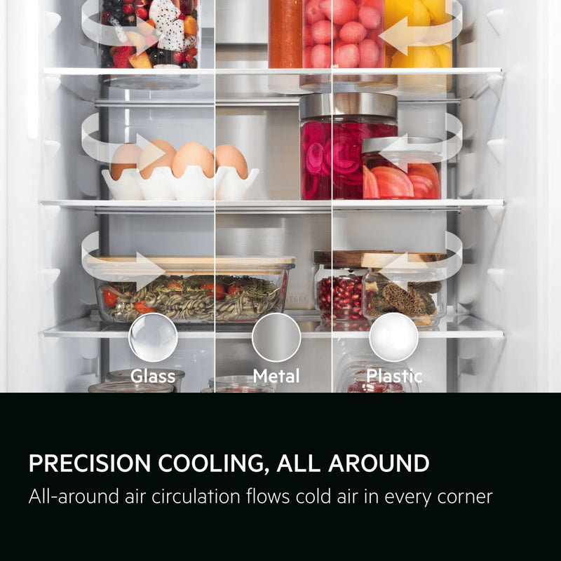 AEG NSC7C18GES - White Integrated Fridge Freezer - 186L Fridge / 62L Freezer - E Energy