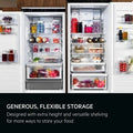 AEG NSC8M192DS - White Integrated Fridge Freezer - 207L/62L - D Energy