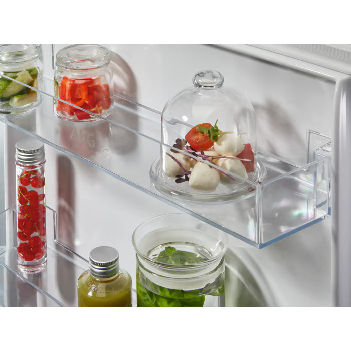AEG NSC7C18GES - White Integrated Fridge Freezer - 186L Fridge / 62L Freezer - E Energy