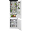 AEG NSC8M192DS - White Integrated Fridge Freezer - 207L/62L - D Energy