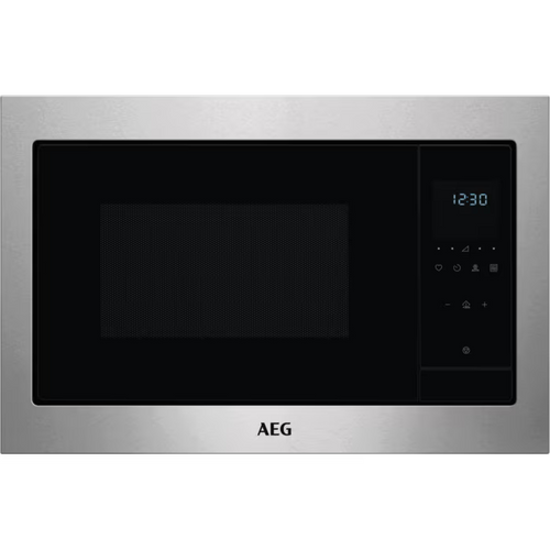 AEG MSE2547DBM - Stainless Steel Built-in Microwave with Grill 25L - 900W