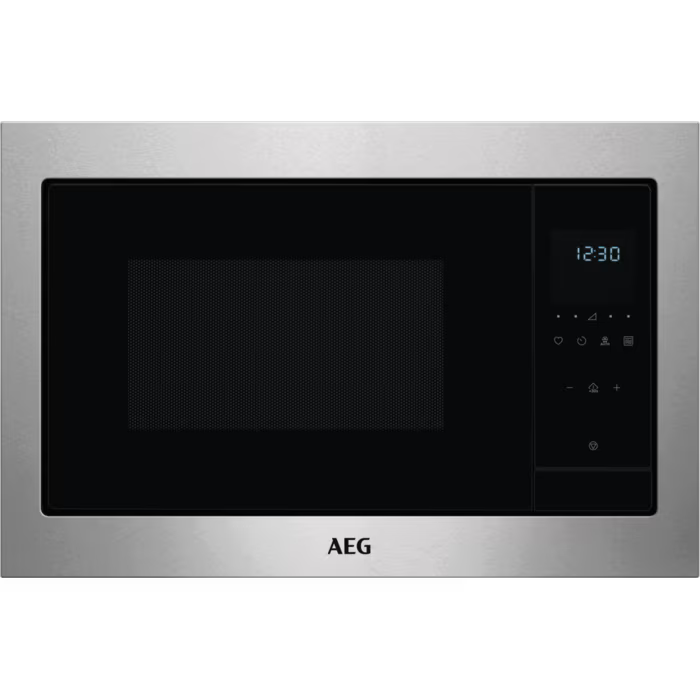 AEG MSE2547DBM - Stainless Steel Built-in Microwave with Grill 25L - 900W