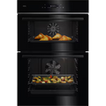 AEG TE7CP61B - Gloss Black Built-in Double Oven - 61L - A Energy