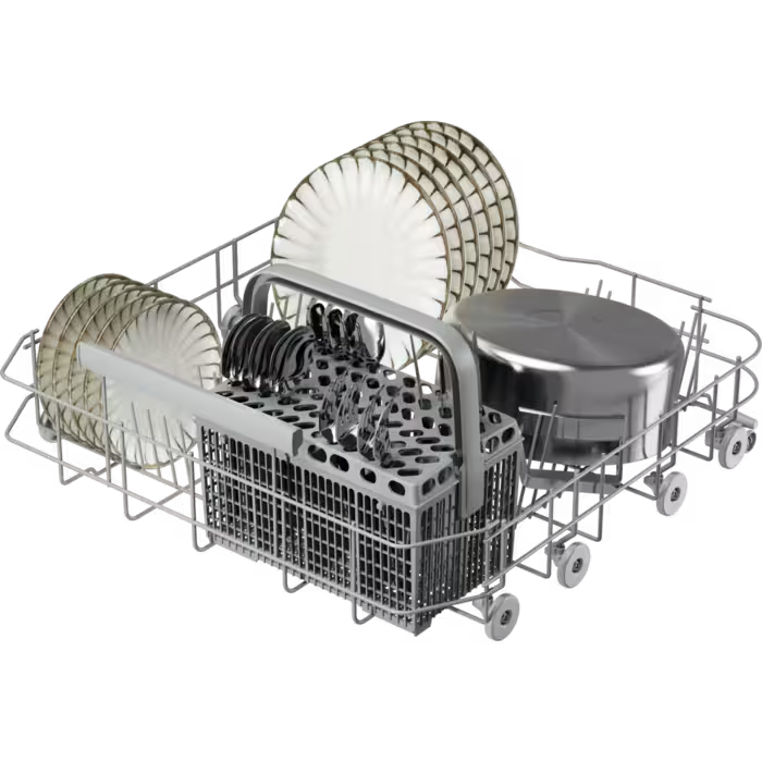 AEG GI5200C2SN - White Fully Integrated Dishwasher - 13 Place Settings - C Energy