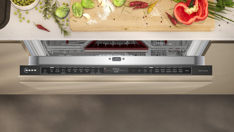 Neff S299ZB803E - Fully Integrated Dishwasher 60cm - Variable Hinge - B Energy