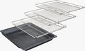Bosch Series 4 MBA533BS3B - Stainless Steel Double Oven - 71L/34L - A/B Energy