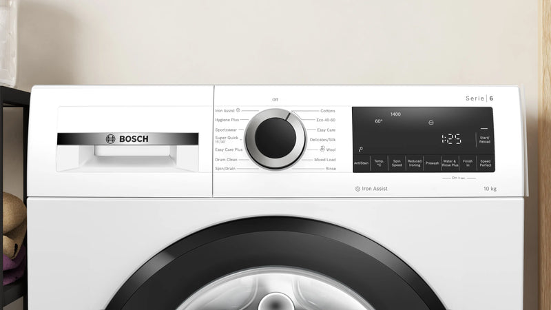 Bosch Series 6 WGG254Z1GB - White 10KG Washing Machine - 1400 RPM - A energy