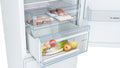 Bosch Series 4 KGN392WEBG - White Fridge Freezer - 279L/89L - E Energy