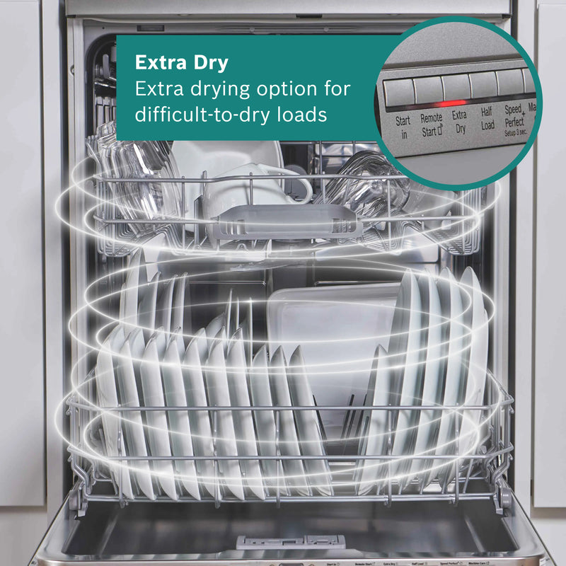 Bosch Series 2 SMS2HVI67G - Silver Freestanding Dishwasher - D energy