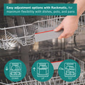 Bosch Series 2 SMS2HVI67G - Silver Freestanding Dishwasher - D energy