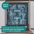 Bosch Series 4 SMS4EKI06G - Silver Freestanding Dishwasher - B energy