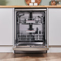 Bosch Series 4 SMS4EKI06G - Silver Freestanding Dishwasher - B energy