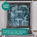 Bosch Series 4 SMS4EKW06G - White Freestanding Dishwasher - B energy