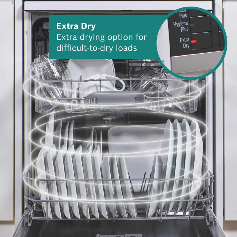 Bosch Series 2 SMS26AW08G Freestanding Dishwasher 60cm White E energy