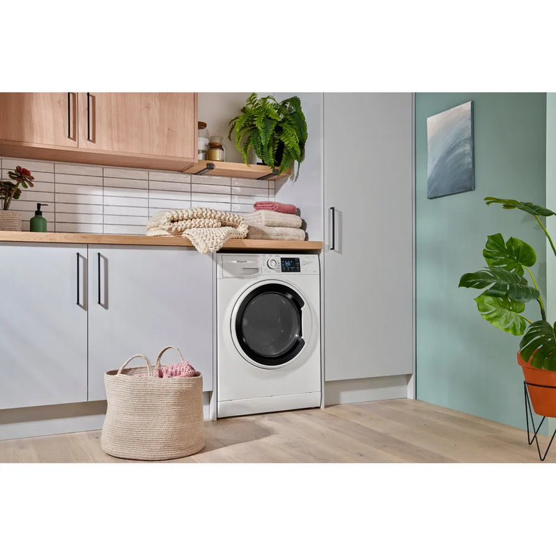 Hotpoint NDB 9635 W UK - White 9KG/6KG Washer Dryer - 1400 RPM - D energy
