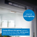 Bosch Series 4 KGN362LDFG - Silver Freestanding 60/40 Frost Free Fridge Freezer - D energy