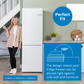 Bosch Series 4 KGN362LDFG - Silver Freestanding 60/40 Frost Free Fridge Freezer - D energy