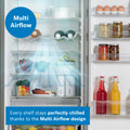 Bosch Series 4 KGN392LDFG - Silver Freestanding 70/30 Frost Free Fridge Freezer - D energy