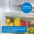 Bosch Series 4 KGN392LDFG - Silver Freestanding 70/30 Frost Free Fridge Freezer - D energy