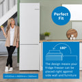Bosch Series 4 KGN392WDFG - White Freestanding 70/30 Frost Free Fridge Freezer - D energy