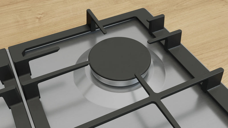 Bosch Series 6 PCP6A5I90 - Stainless Steel Gas Hob - 60cm