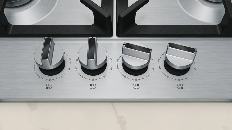 Neff T26CIH8N0 - Stainless Steel 60cm Gas Hob - 4 Burners