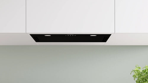 Bosch Series 6 DLN77AC60B - Black 70cm Canopy Cooker Hood - 730 m³/h Boost - A energy