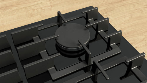 Bosch PPM9A6I40 - Black Gas Hob - 90cm - 5 Cooking Zones