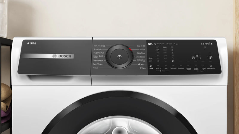 Bosch Series 6 WGH254A0GB - White 10KG Washing Machine - 1400 RPM - A energy