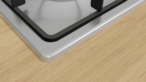 Bosch PBP6B5K60 - Stainless Steel 60cm Gas Hob - 4 Cooking Zones