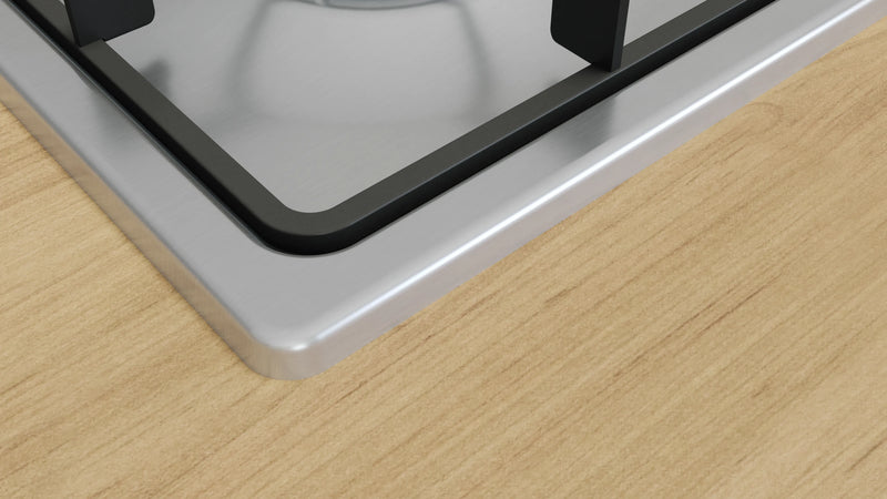 Bosch PBP6B5K60 - Stainless Steel 60cm Gas Hob - 4 Cooking Zones