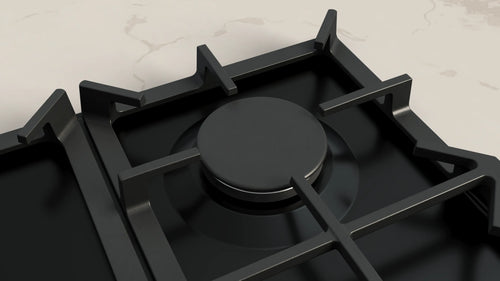 Neff T27CIQ8S0 - Black Gas Hob - 75cm - 5 Cooking Zones