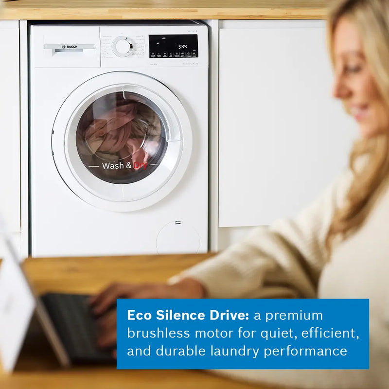 Bosch Series 4 WNA144V9GB - White 9KG/5KG Washer Dryer - 1400 RPM - E energy