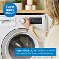 Bosch Series 4 WAN28258GB - White Freestanding 8KG Washing Machine - 1400 RPM - A energy - Display