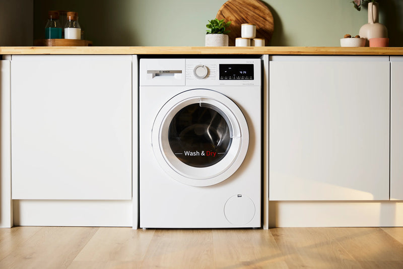 Bosch Series 4 WNA144V9GB - White 9KG/5KG Washer Dryer - 1400 RPM - E energy
