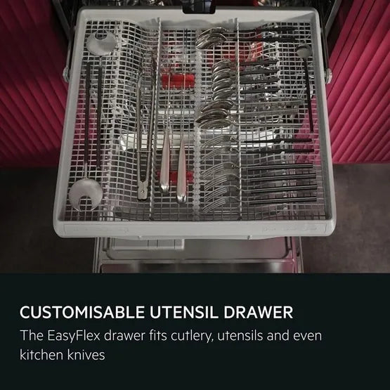 AEG GT6200B2SNM - Semi Integrated 14 Place Setting Dishwasher - 44 dB - B Energy