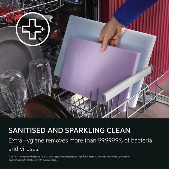 AEG GT6200B2SNM - Semi Integrated 14 Place Setting Dishwasher - 44 dB - B Energy