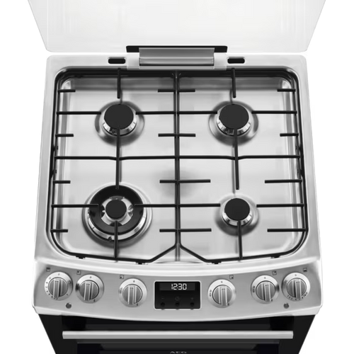 AEG CGX6130ACM - Stainless Steel Gas Cooker with Double Oven - 4 Zones - A Energy