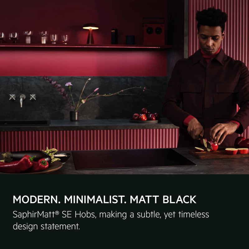 AEG TO84IA00IT - Matt Black Induction Hob 80cm - 4 Zone - Powerboost