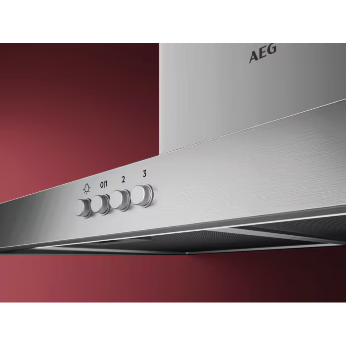AEG DKB4951M - Stainless Steel 90cm Chimney Extractor Hood - 600 m³/h - B Energy